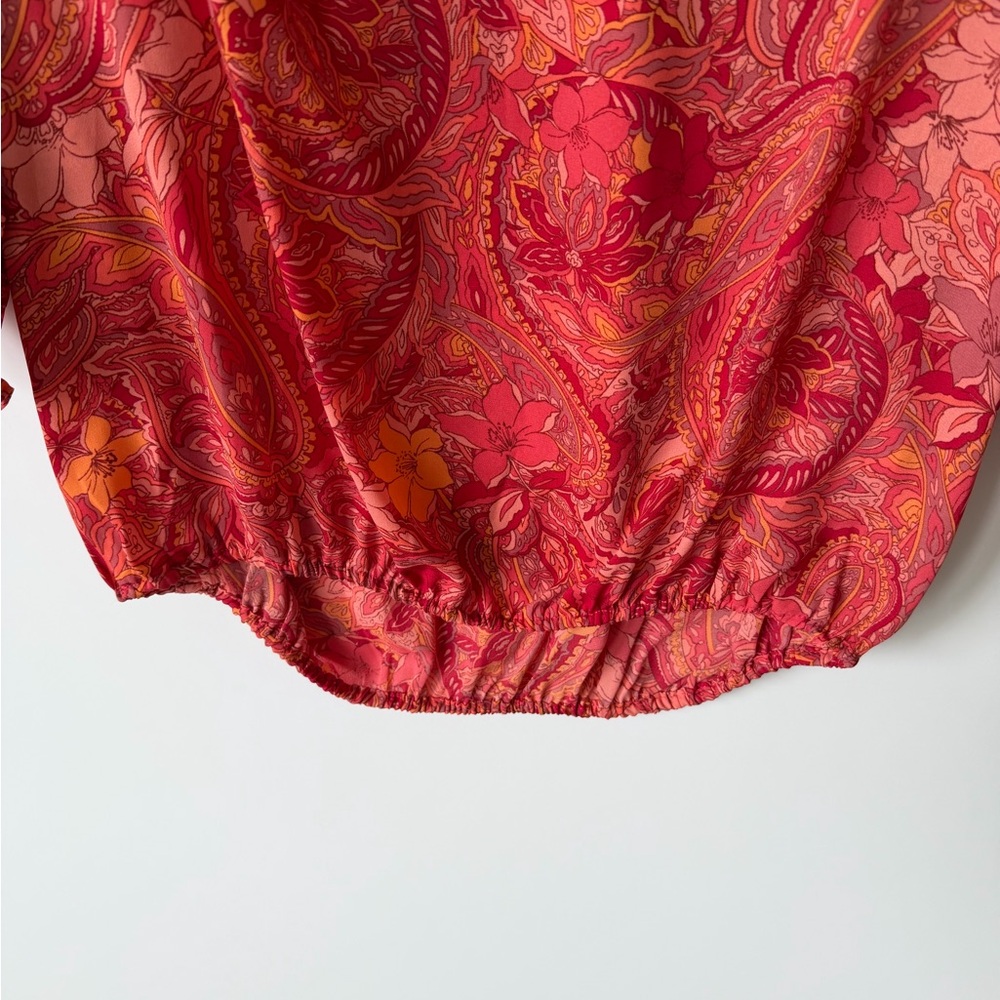 Evereve Paisley Boho Top - Picture 5 of 8